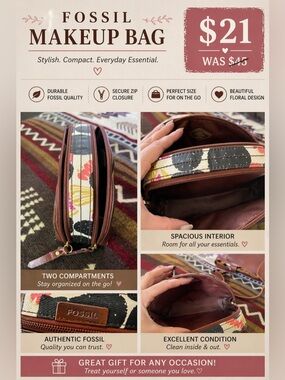 Fossil Makeup-bag